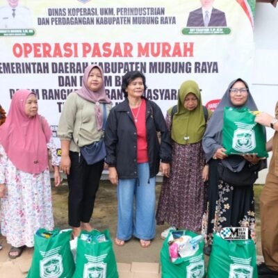 Tekan Inflasi dan Jaga Stabilitas Harga, Pemkab Mura Gelar Operasi Pasar Murah