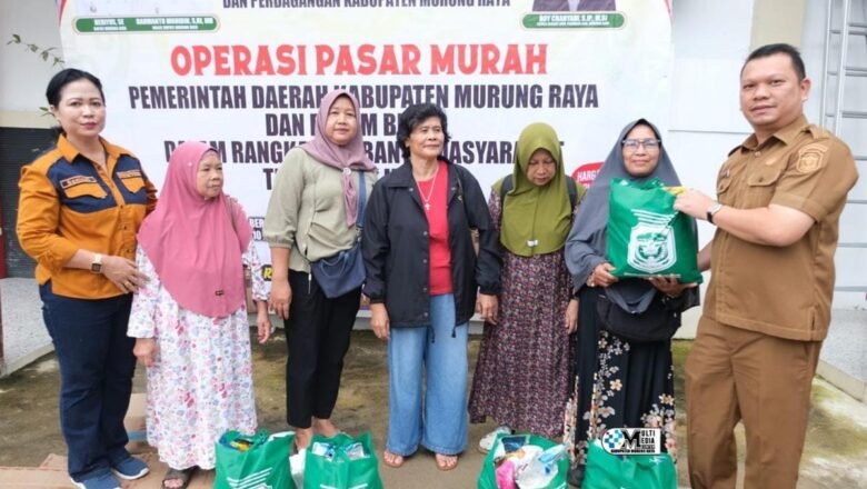 Tekan Inflasi dan Jaga Stabilitas Harga, Pemkab Mura Gelar Operasi Pasar Murah