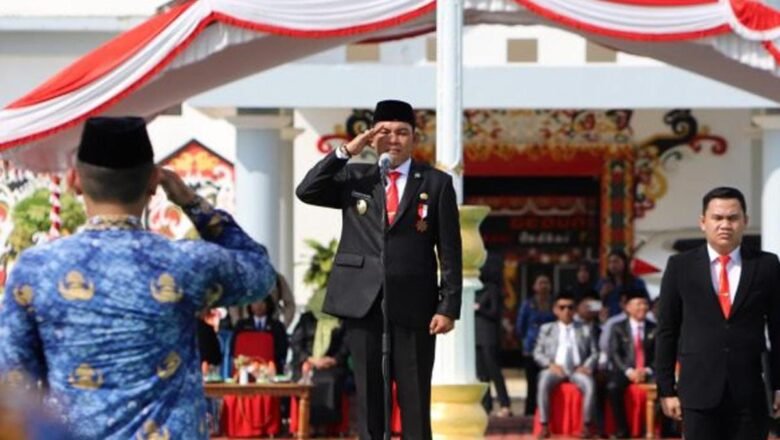 Wabup Mura Rahmanto Muhidin Pimpin Upacara Peringatan Hari Lahir Pancasila